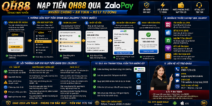 Nạp tiền QH88 qua ZaloPay