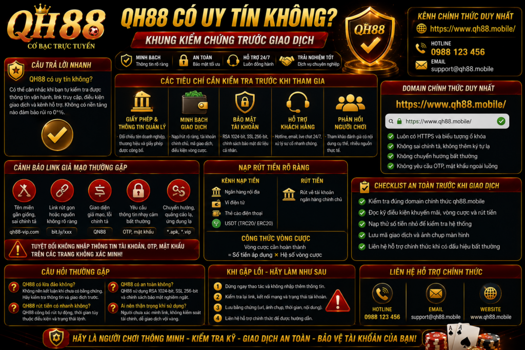 QH88 có uy tín không