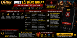 QH88 lỗi đăng nhập