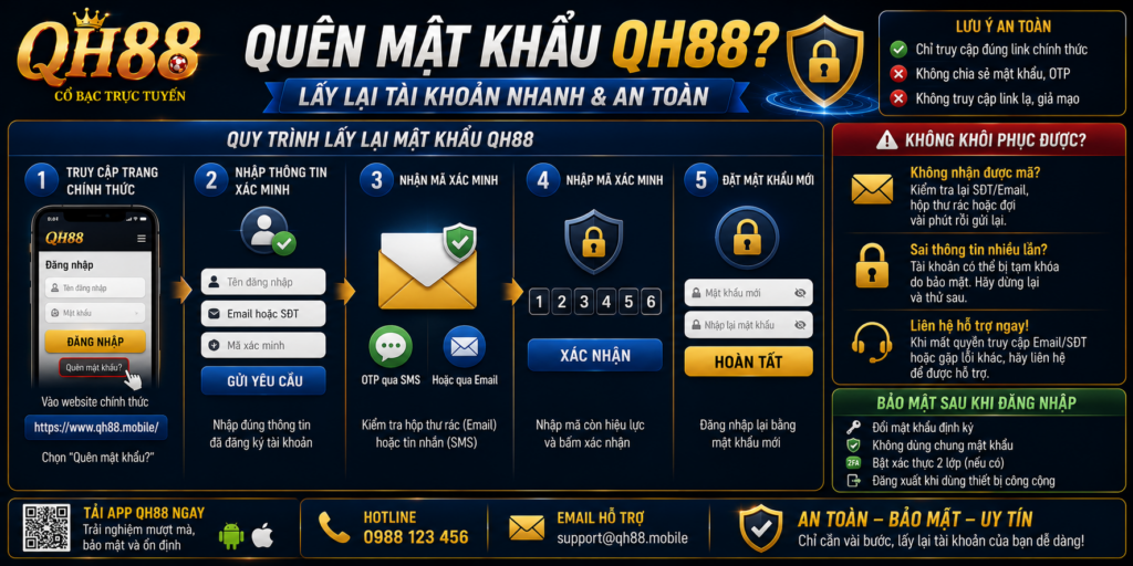 Quên mật khẩu QH88