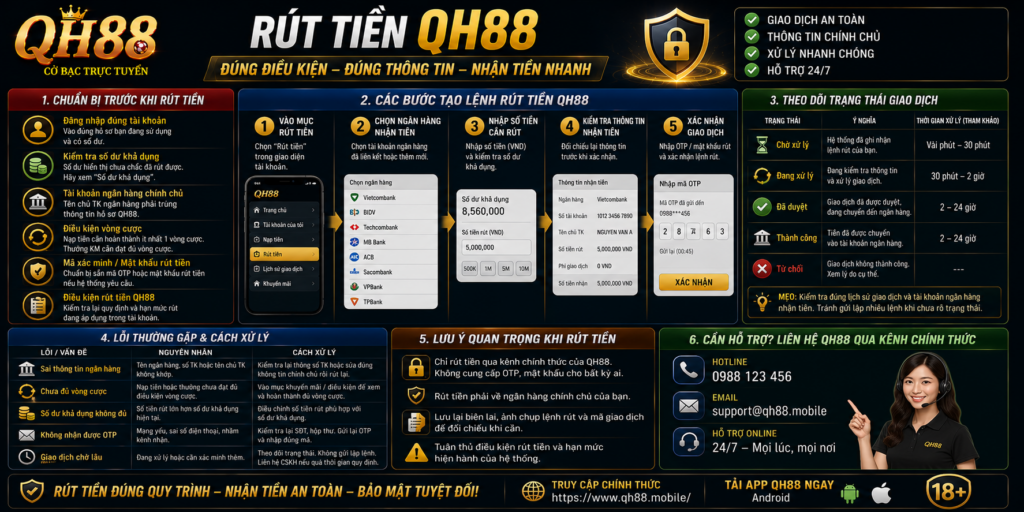 Rút tiền QH88